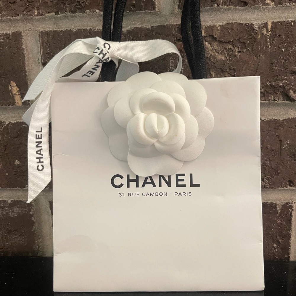 Chanel Shopping Bag Camellia Rue Cambon Paris Boutique